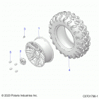 POLARIS GENERAL 1000 DLX RC (G20GAJ99AK/AS/BK/BS) Wheels, front - g20gaj99ak  /  as  /  bk  /  bs (c070179...