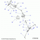 POLARIS GENERAL 1000 EPS DLX (G20GAE99A2/D99AK/AS/BK/BS) Steering, steering asm. - g20gae99a2  /  d99ak  /  as  /...