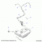 POLARIS GENERAL 1000 PREM (G20GAP99AM) Body, fuel tank - g20gap99am (c0704426)
