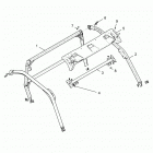 POLARIS GENERAL 1000 PREM (G20GAP99AM/BM) Chassis, cab frame - g20gap99am  /  bm (702717)
