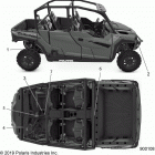 POLARIS GENERAL 1000 XP 4P (G20GMD99AP/AG) Body, decals, warning - g20gmd99ap  /  ag (900108)