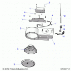 POLARIS GENERAL 1000 XP 4P RC (G20GMJ99AP/AG/BP/BG) Accessory, audio - g20gmj99ap  /  ag  /  bp  /  bg (c700...