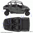 POLARIS GENERAL 1000 XP 4P RC (G20GMJ99AP/AG/BP/BG) Body, decals, warning - g20gmj99ap  /  ag  /  bp  /  bg ...