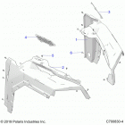 POLARIS GENERAL 1000 XP 4P RC (G20GMJ99AP/AG/BP/BG) Body, fenders, front - g20gmj99ap  /  ag  /  bp  /  bg (...