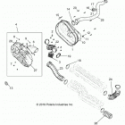 POLARIS GENERAL 1000 XP 4P RC (G20GMJ99AP/AG/BP/BG) Drive train, clutch cover and ducting - g20gmj99ap  /  a...
