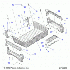 RANGER 1000 BC FACTORY CHOICE 49S & 50S (R20RRB99A/B) Body, box - r20rrb99a  /  b  (c700689)