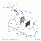 RANGER 1000 BC FACTORY CHOICE 49S & 50S (R20RRB99A/B) Engine, cooling system - r20rrb99a  /  b (c700436)