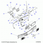 RANGER 1000 BC FACTORY CHOICE 49S & 50S (R20RRB99A/B) Opt, dash, ride command comp, storage speaker, bin and c...