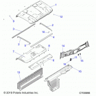 RANGER 1000 BC FACTORY CHOICE 49S & 50S (R20RRB99A/B) Opt, roof, prem prep, roof, rear close off and dash - r2...