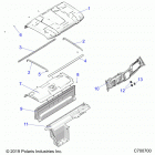 RANGER 1000 BC FACTORY CHOICE 49S & 50S (R20RRB99A/B) Opt, roof,prem prep audio, rear close off and dash - r20...