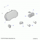 RANGER 1000 CREW BC FACTORY CHOICE 49/50S (R20RSB99/A/B) Electrical, dash instuments - r20rsb99  /  a  /  b (c700...