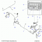 RANGER 1000 CREW BC FACTORY CHOICE 49/50S (R20RSB99/A/B) Electrical, wire harness - r20rsb99  /  a  /  b (c700718...