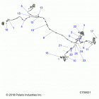 RANGER 1000 CREW BC FACTORY CHOICE 49/50S (R20RSB99A/B) Brakes, brake lines and master cylinder - r20rsb99a  /  ...