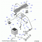 RANGER 1000 CREW BC FACTORY CHOICE 49/50S (R20RSB99A/B) Opt, roof, prem prep audio elec components - r20rsb99a  ...