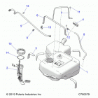 RANGER 1000 CREW FULLSIZE PS FO (R20T6U99AM) Body, fuel tank - r20t6u99am (c7000579)