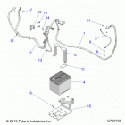RANGER 1000 CREW NSTR FACTORY CHOICE 49S & 50S (R20RSU99/A/B) Electrical, battery - r209rsu99  /  a  /  b (c700796)