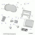 RANGER 1000 CREW NSTR FACTORY CHOICE 49S & 50S (R20RSU99/A/B) Opt, dash, prep, prep audio, ride command, electrical gu...