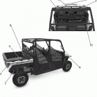 RANGER 1000 CREW NSTR FACTORY CHOICE 49S & 50S (R20RSU99A/B) Body, decals common- r20rsu99a  /  b (900103)