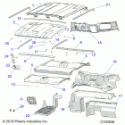 RANGER 1000 CREW NSTR FACTORY CHOICE 49S & 50S (R20RSU99A/B) Opt, roof, prep audio, rear close off, cover, hood liner...