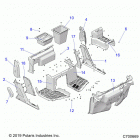 RANGER 1000 CREW PS NSTR RC (R20RSW99AA/AP/AX/A9) Body, front floor and rockers - r20rsw99aa  /  ap  /  ax...