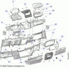 RANGER 1000 CREW PS NSTR RC (R20RSW99AA/AP/AX/A9/BA/BP/BX/B9) Body, dash - r20rsw99aa  /  ap  /  ax  /  a9 (c701351)