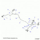 RANGER 1000 CREW PS NSTR RC (R20RSW99AA/AP/AX/A9/BA/BP/BX/B9) Brakes, brake lines and master cylinder - r20rsw99aa  / ...