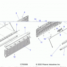 RANGER 1000 EPS HD, EVAP (R21RRH99AC/BC) Body, box, tailgate - r21rrh99ac  /  bc (c700065)