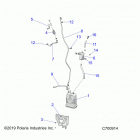 RANGER 1000 EPS HD, EVAP (R21RRH99AC/BC) Body, fuel tank, evap- r21rrh99bc (c700914)