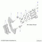 RANGER 1000 EPS HD, EVAP (R21RRH99AC/BC) Brakes, front caliper - r21rrh99ac  /  bc (c701213)