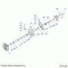 RANGER 1000 EPS HD, EVAP (R21RRH99AC/BC) Drive train, primary clutch - r21rrh99ac  /  bc (c701320...