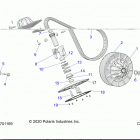 RANGER 1000 EPS HD, EVAP (R21RRH99AC/BC) Drive train, secondary clutch - r21rrh99ac  /  bc (c7011...