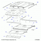 RANGER 1000 FACTORY CHOICE 49S & 50S (R20RSE99/A/B) Opt roof sport - r20rse99  /  a  /  b (c700888)