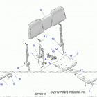 RANGER 1000 FS (R20TA_99A1/A7/B1/B7/A9/AM/AS/AZ/BM/BS/BZ) Body, seat - r20taa99a1  /  a7  /  b1  /  b7  /  e99a1  ...