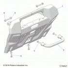 RANGER 1000 FULL SIZE (R20TAA99A1/A7/B1/B7/E99A1/A7/A9/AM/AS/AZ/B1/B7/B9/BM/BS/BZ) Accessory, front bumper - r20tae99a1  /  a7  /  a9  /  b...