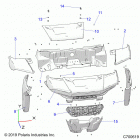 RANGER 1000 FULL SIZE (R20TAA99A1/A7/B1/B7/E99A1/A7/A9/AM/AS/AZ/B1/B7/B9/BM/BS/BZ) Body, hood and front facia - r20taa99a1  /  a7  /  b1  /...