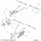 RANGER 1000 FULLSIZE PS FO (R20TAU99AS/AM/AZ) Suspension, front - r20tau99as  /  am  /  az (c700606)