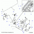 RANGER 1000 FULLSIZE PS FO (R20TAU99AS/AM/AZ/BS/BM/BZ) Electrical, wire harness - r20tau99as  /  am  /  az  /  ...