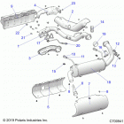 RANGER 1000 FULLSIZE PS FO (R20TAU99AS/AM/AZ/BS/BM/BZ) Engine, exhaust system - r20tau99as  /  am  /  az  /  bs...