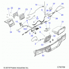 RANGER 1000 NSTR FACTORY CHOICE 49S & 50S (R20RRU99/A/B) Opt, ride command prem dash - r20rru99  /  a  /  b (c700...