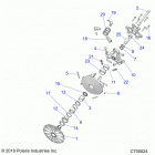 RANGER 1000 PS (R20RRE99A9) Drive train, primary clutch - r20rre99a9 (c700024)
