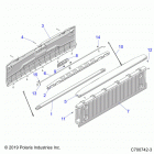 RANGER 1000 PS CREW FS (R20T6A99A1/B1/E99A9/AM/AS/B9/BM/BS) Body, box, tailgate - r20t6a99a1  /  b1  /  e99a9  /  am...