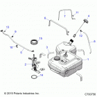 RANGER 1000 PS CREW FS (R20T6A99A1/B1/E99A9/AM/AS/B9/BM/BS) Body, fuel tank - r20t6a99a1  /  e99a9  /  am  /  as (c7...