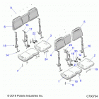 RANGER 1000 PS CREW FS (R20T6A99A1/B1/E99A9/AM/AS/B9/BM/BS) Body, seats - r20t6e99am  /  as  /  bm  /  bs (c700704)