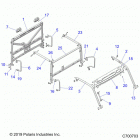 RANGER 1000 PS CREW FS (R20T6A99A1/B1/E99A9/AM/AS/B9/BM/BS) Chassis, cab frame - r20t6a99a1  /  b1  /  e99a9  /  am ...