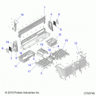 RANGER 1000 PS CREW FS (R20T6A99A1/E99A9/AM) Body, rear closeoff, and fenders - r20t6a99a1  /  e99a9 ...