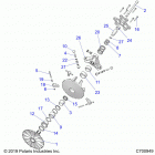 RANGER 1000 PS TX (R20RRF99AV/BV) Drive train, primary clutch - r20rrf99av  /  bv (c700949...