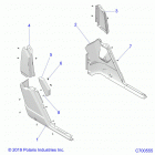 RANGER 1000 WINTER PREP FACTORY CHOICE 49S & 50S (R20RRR99A/B) Body, rocker panels - r20rrr99a  /  b (c700555)