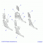 RANGER 1000XP  CREW NSTR PR (R20RSX99A9/AA/AP/AX/B9/BA/BP/BX) Body, rocker panels - r20rsx99a9  /  aa  /  ap  /  ax  /...