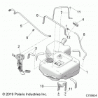 RANGER 1000XP  CREW NSTR UL Body, fuel tank - r20rsy99a9  /  aa  /  ap  /  ax  /  b9...