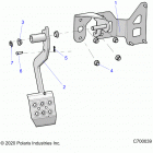 RANGER 1000XP  CREW NSTR UL Brakes, pedal - r20rsy99a9  /  aa  /  ap  /  ax  /  b9  ...